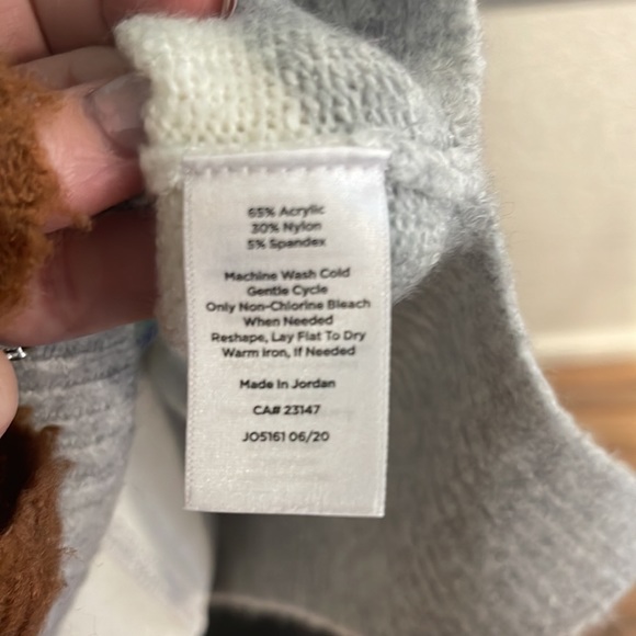 Talbots striped turtleneck sweater - Picture 8 of 8